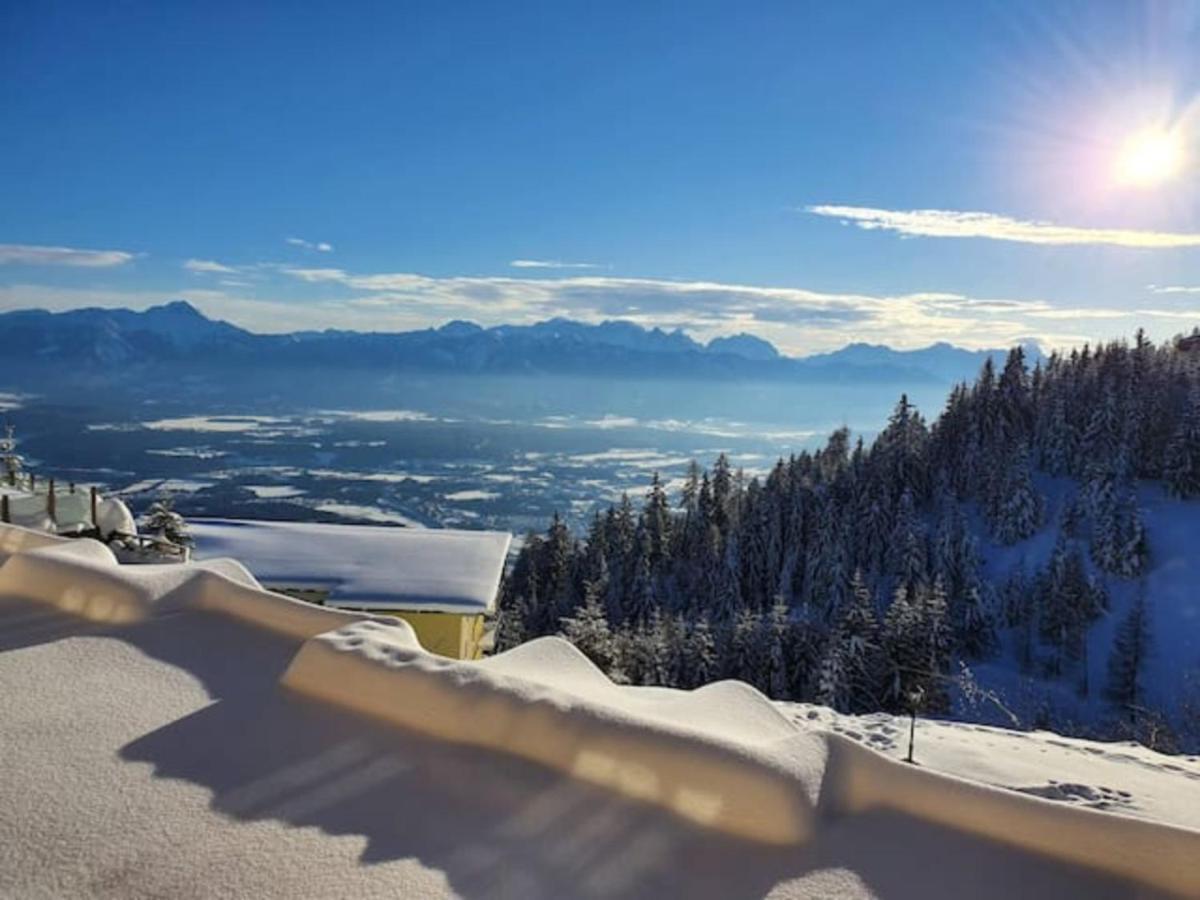 Ferienapartment Kanzelhoehe An Der Skipiste Kanzelhohe المظهر الخارجي الصورة